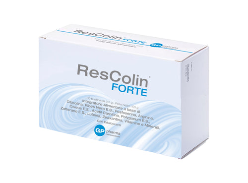 ResColin FORTE Integratore nutraceutico per i disturbi della memoria, attenzione, concentrazione; ridotto rendimento mentale