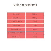 Carica l&#39;immagine nel visualizzatore di Gallery, ClariVen® Ultra - Integratore nutraceutico per microcircolo - Linfedema - Emorroidi