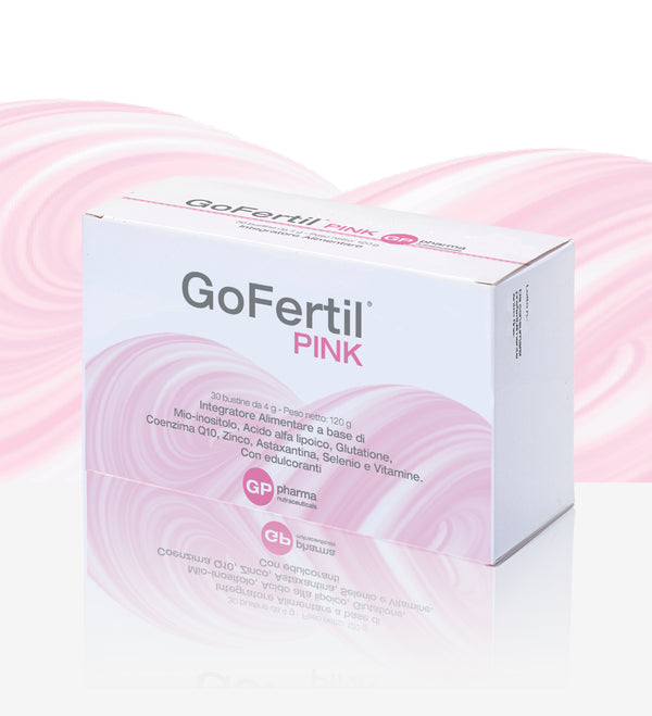 GoFertil Pink® - Complemento Alimenticio - Infertilidad femenina - Síndrome de ovario poliquístico 