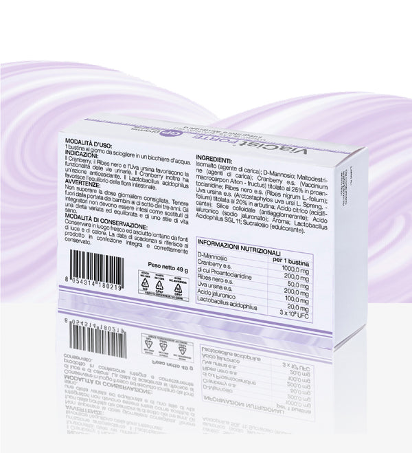 ViaCist® FORTE Complemento Alimenticio -  Salud del tracto urinario y cistitis