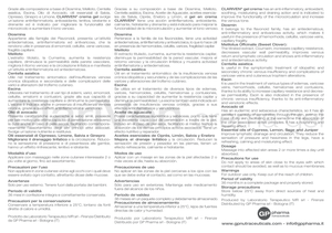 ClariVen® crema gel, per microcircolo, linfedema ed emorroidi
