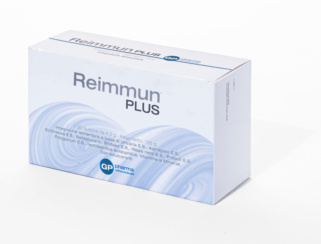 Reimmun Plus® Integratore Nutraceutico utile per rinforzare il sistema immunitario e per proteggere le cellule dallo stress ossidativo